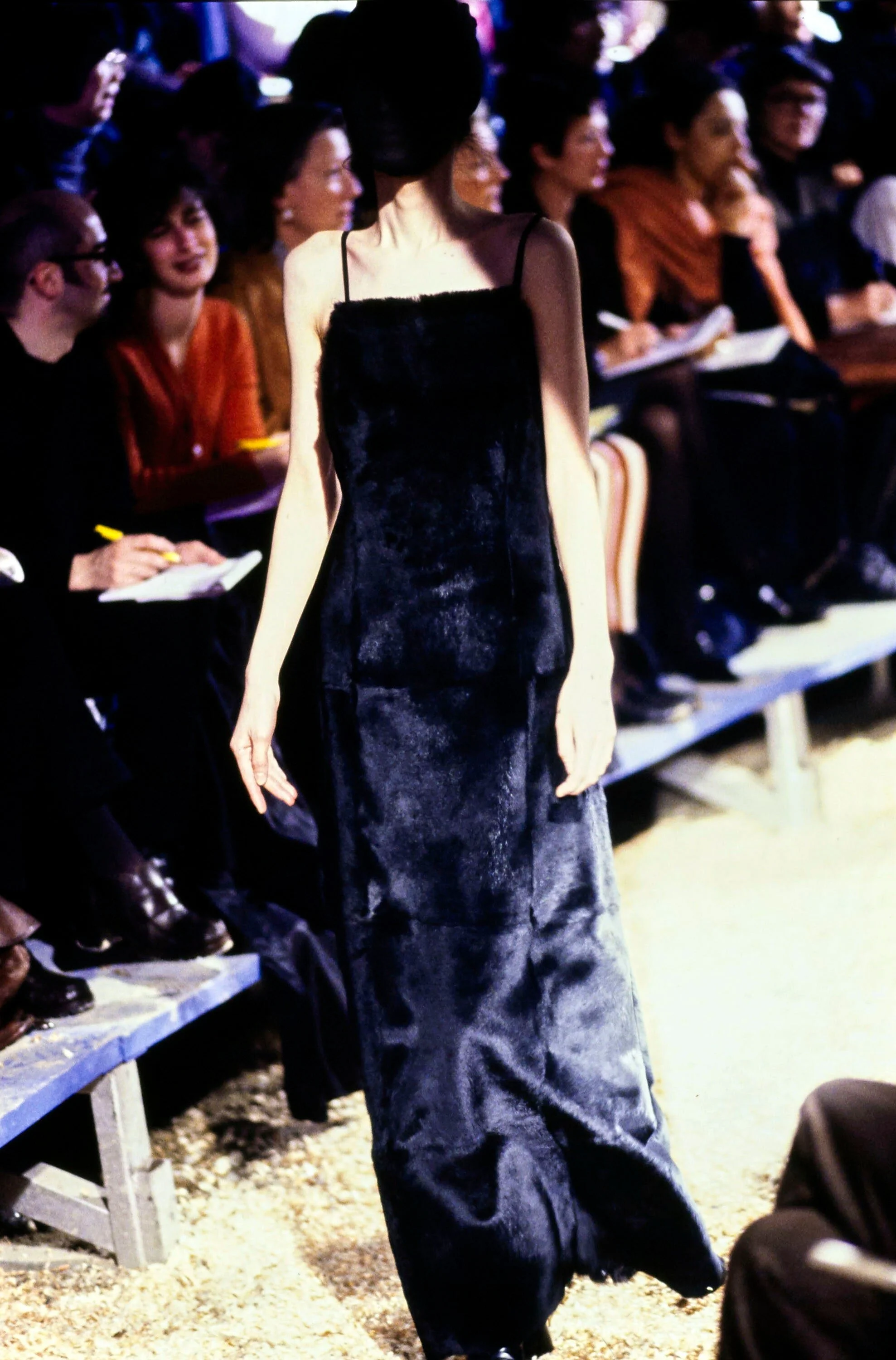 Maison Martin Margiela F/W 1995 fur patchwork dress — JAMES VELORIA